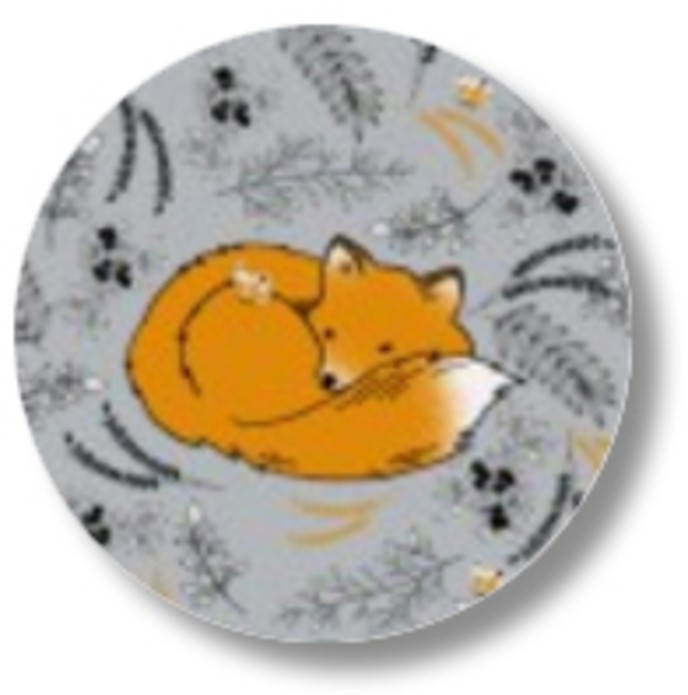 Sluitsticker vosje jongen