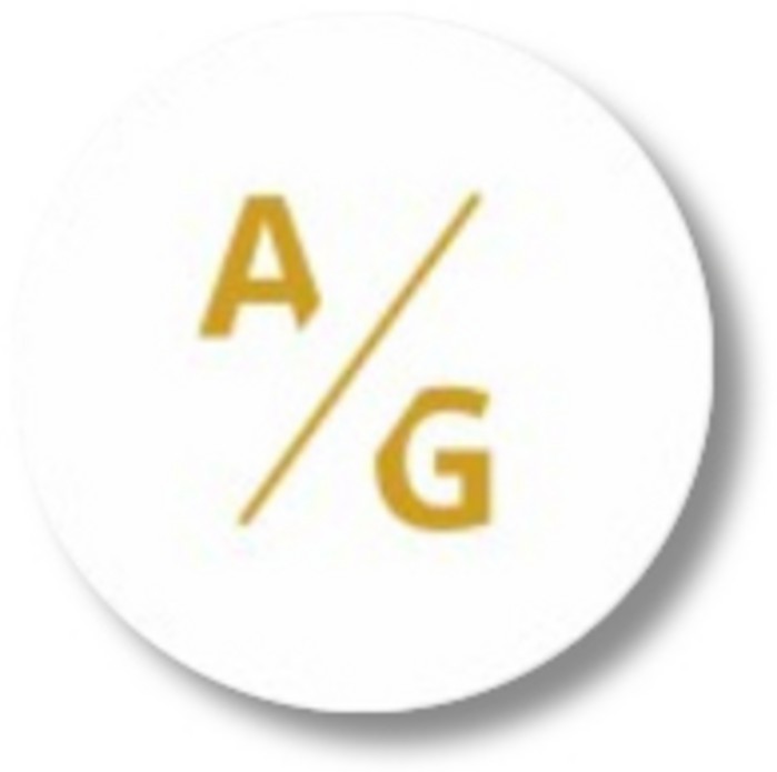 Sluitsticker initialen