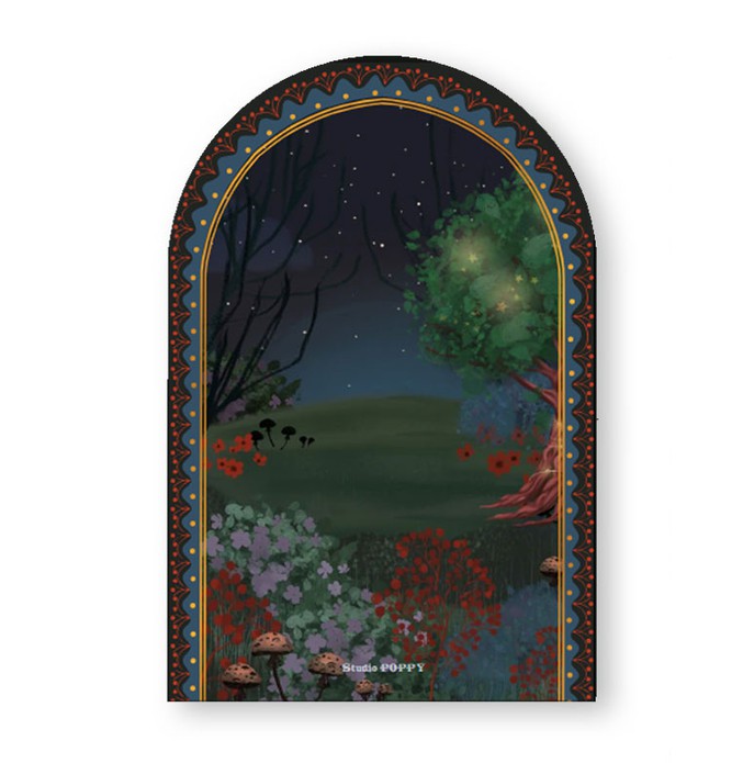 Een heel bijzonder geboortekaartje met illustratief kader. De vosjes in een dromerige bos wereld. Sterretjes die je in goudfolie kunt laten drukken. Een droom van een geboortekaartje voor als je op zoek bent naar een illustratief dromerig geboortekaartje.