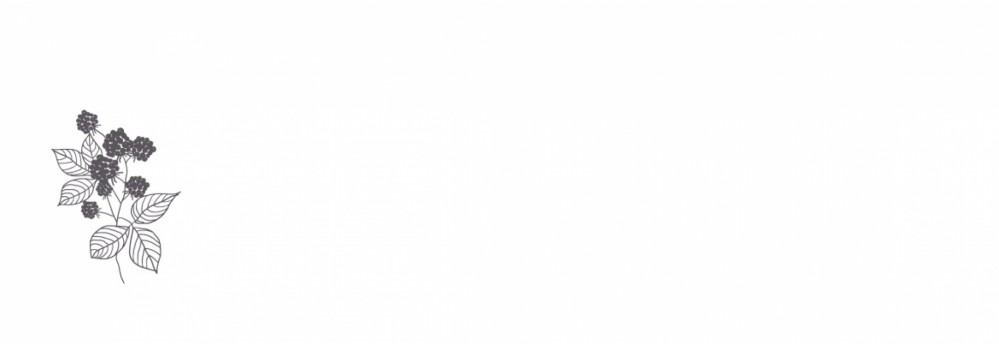 Adresetiket botanisch bloem