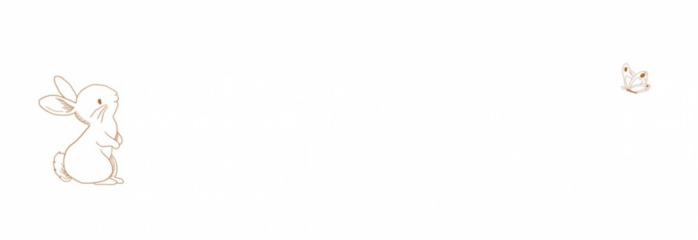 Adresetiket konijntje