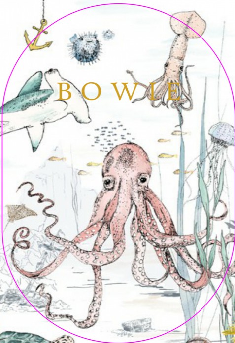 Annet Weelink Design 'Underwater Wonders' ovaal