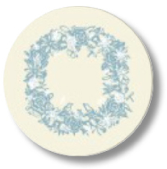 Sluitsticker bloemenkrans