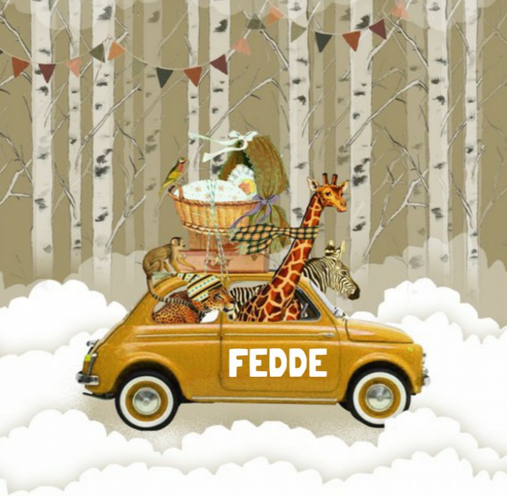 Geboortekaartje retro winter Fiat is een heel vrolijk illustratief geboortekaartje! Tijdloos en grappig om het de geboorte van jullie kindje mee aan te kondigen. Maak gebruik van de handige designtool om jouw eigen teksten te plaatsen. Ben je tevreden? Be