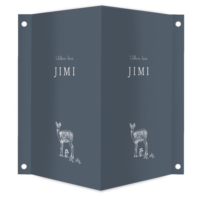 Geboortebord bosdieren