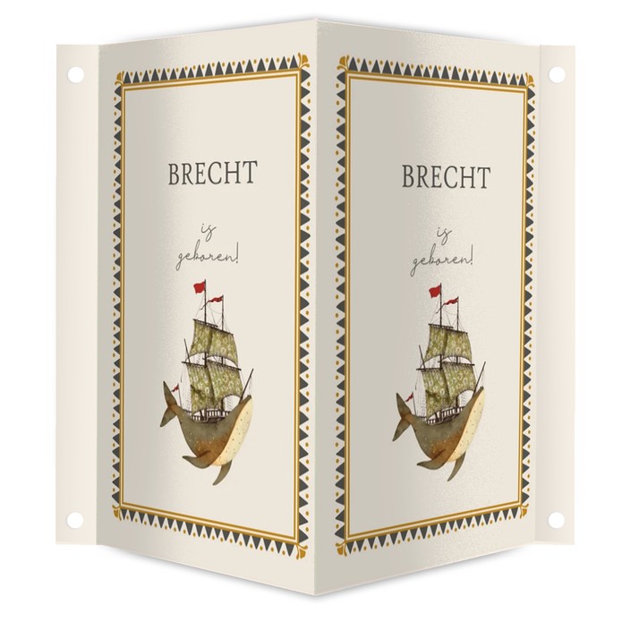 Geboortebord illustratief kader