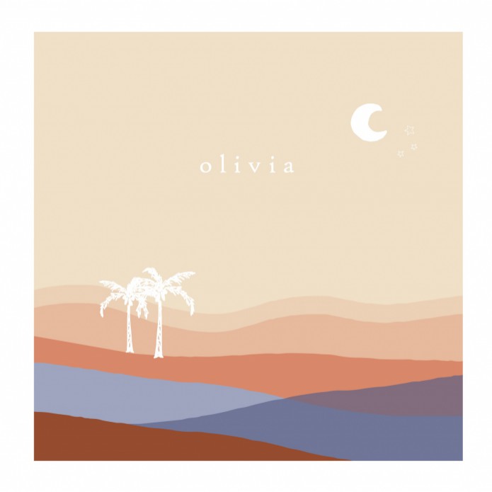 Geboortekaartje bergen sereen