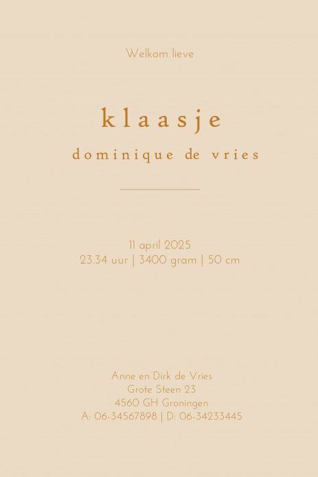 Geboortekaartje lieve bloemenkrans met foliedruk. Een bijzonder geboortekaartje met vintage bloemenkrans. Een romantisch, lief geboortekaartje dat ongetwijfeld tijdloos is. Klassiek maar wel op een nieuwe bijzondere manier. In de designtool kun je zelf aa