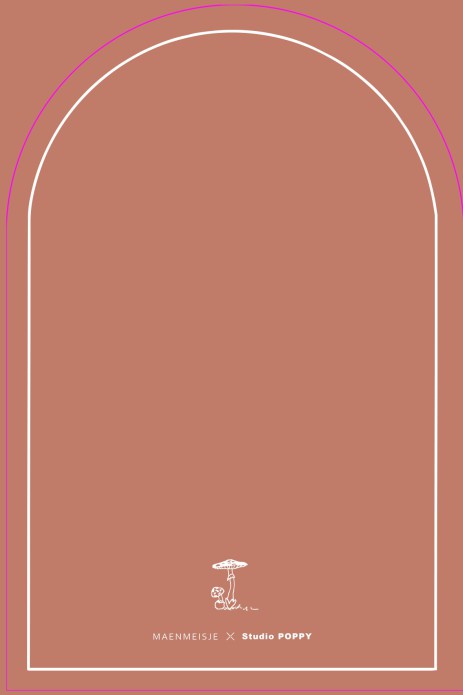 Een uniek geboortekaartje in boogvorm met handgetekende boom. Prachtige lijntekeningen van bosdieren zijn te selecteren in deze collectie samen met Maenmeisje. De roestkleuren zijn zorgvuldig gekozen maar je mag uiteraard jouw eigen combinaties bepalen.