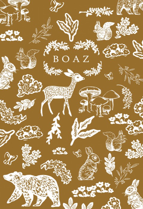 Geboortekaartje bosdieren