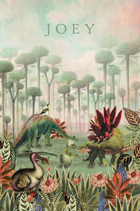 Geboortekaartje dinosaurus
