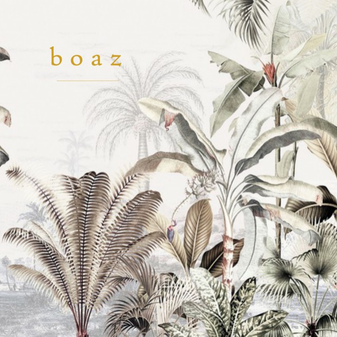 Geboortekaartje 'Dreamy Jungle' van Annet Weelink Design