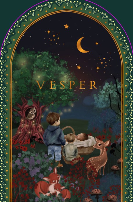 Geboortekaartje droomwereld met grote broer