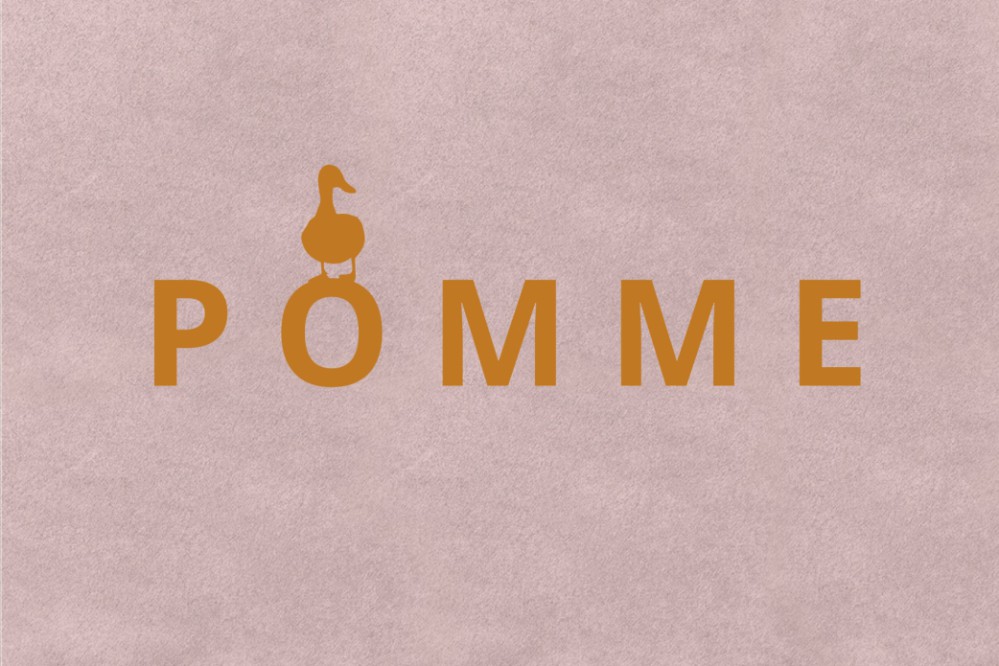 Geboortekaartje eend met foliedruk