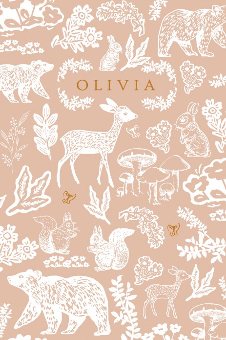 Geboortekaartje foliedruk