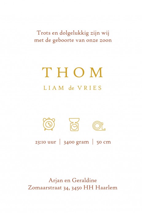 Bijzondere geboortekaartjes vind je bij Studio POPPY. Wij ontwerpen de geboortekaartjes zelf en zijn bijzonder met foliedruk en prachtige kleuren. De ontwerpstudio maakt dat ene unieke geboortekaartje speciaal voor jou. Je mag hem zelf bewerken in de edit