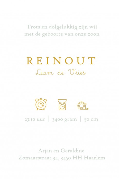 Geboortekaartje foliedruk regenboog Winnie the Pooh. Met vlindertjes en Knorretje. Vraag eens een gratis proefkaart aan en bekijk zelf eens de prachtige kwaliteit van het geboortekaartje. Een unieke aankondiging.