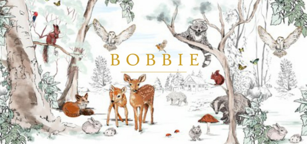 Geboortekaartje 'Magic Forest' van Annet Weelink Design.