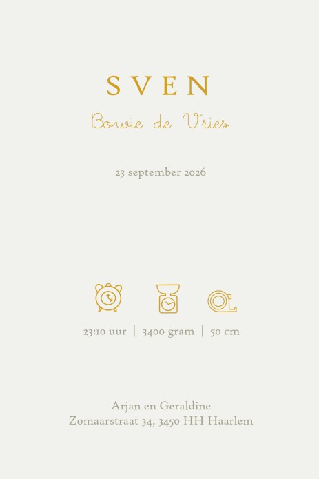 Een heel stijlvol geboortekaartje met originele illustratie konijntjes met ballonnen. Handgeschilderd en met de beeldbank kun je ook andere dieren toevoegen. Romantisch geboortekaartje met allerlei druk mogelijkheden!