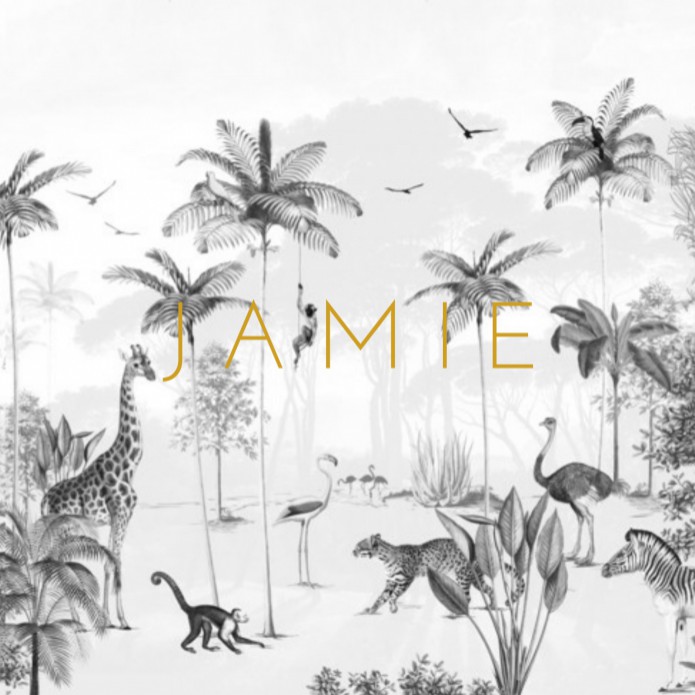 Geboortekaartje 'Wildlifes Playground' van Annet Weelink Design