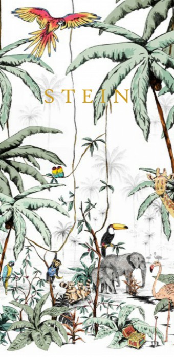 Geboortekaartje 'Jungle Tonal' van Annet Weelink Design