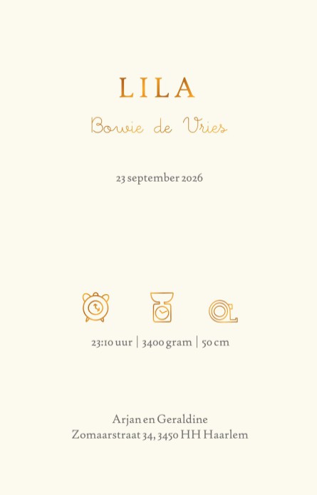 Een heel stijlvol geboortekaartje met originele illustratie van Kaga and Roo in folie. We hebben treffende quotes die je kunt gebruiken in de stijl van Winnie the Pooh. Laat eens een gratis proefdruk maken om de kwaliteit in het echt te beoordelen.