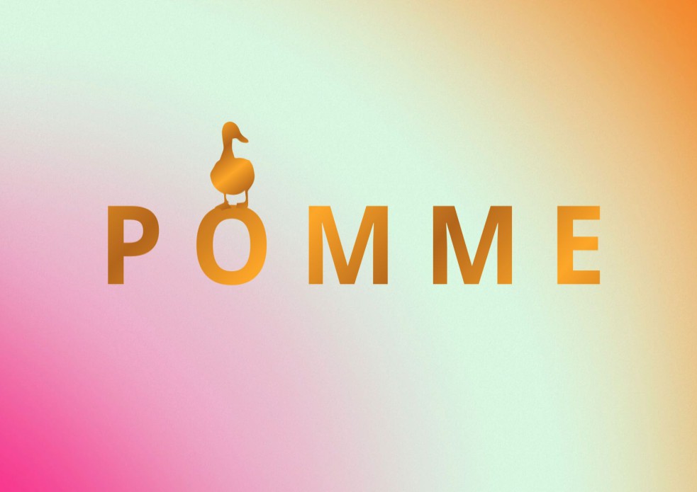 Geboortekaartje kleurverloop met foliedruk