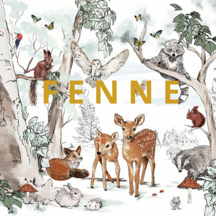 Geboortekaartje 'Magical Forest' van Annet Weelink Design