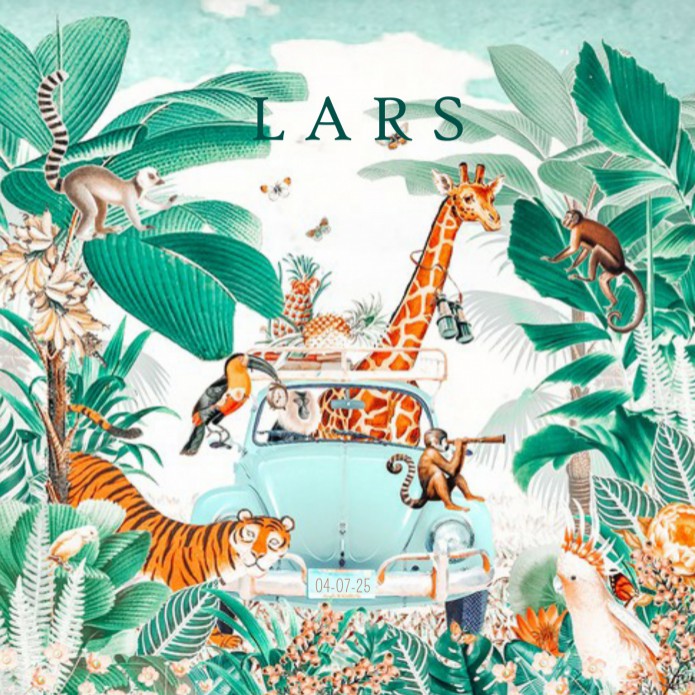 Geboortekaartje avontuur Volkswagen in de jungle