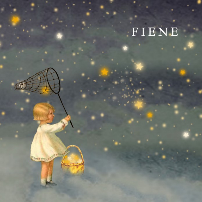 Geboortekaartje sterren vangen