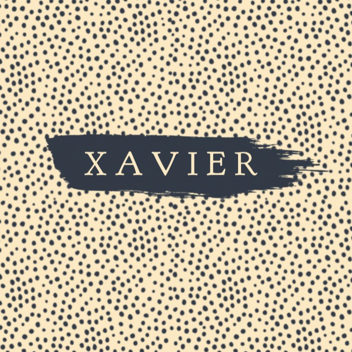 Geboortekaartje stipjes verfstreep