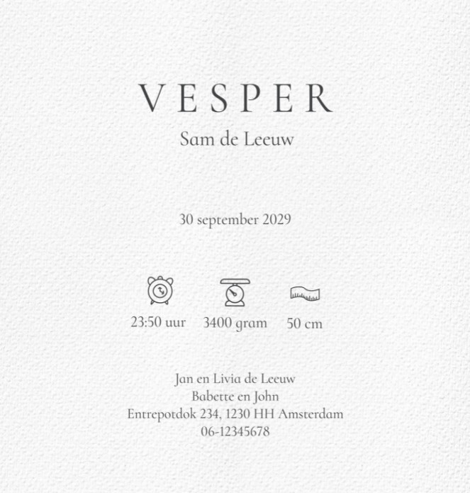 Geboortekaartje op het strand voor derde kind. Zusjes en broertjes spelen ook een belangrijke rol in dit watercolor geboortekaartje. Waterverf met de hand geschilderde geboortekaartjes maken het extra persoonlijk.