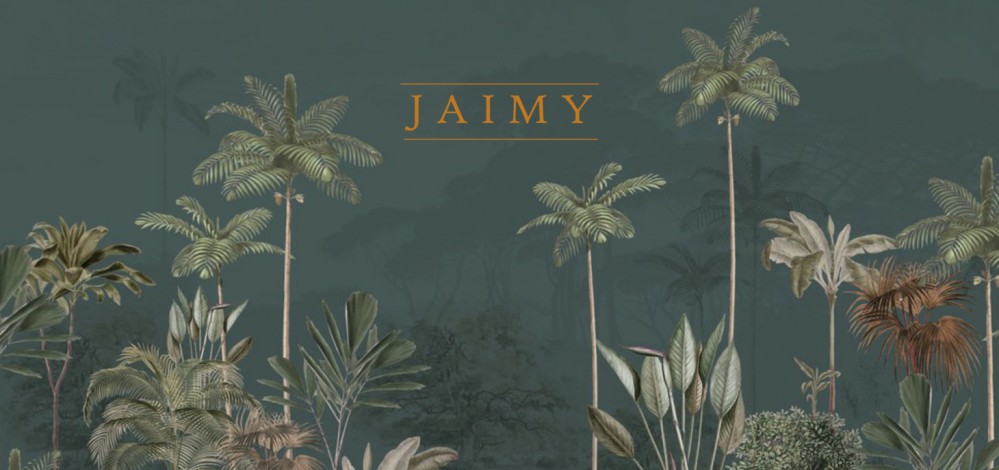 Geboortekaartje 'Tropical Wilderness' van Annet Weelink Design.