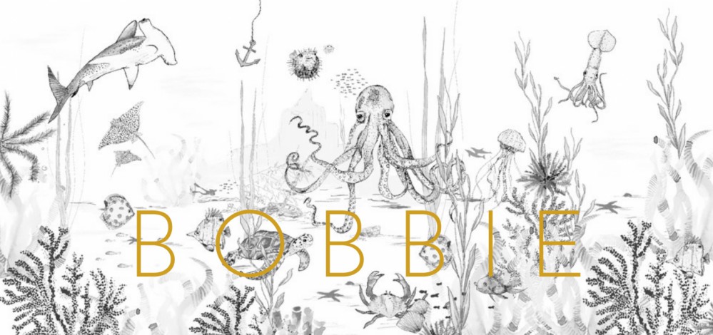 Geboortekaartje 'Underwater Wonders' van Annet Weelink Design.