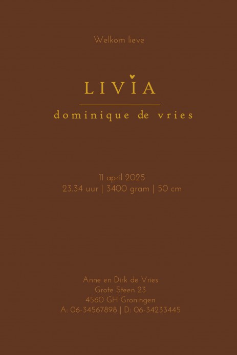 Geboortekaartje bohemian met babykleertjes, babykamer spulletjes in boho stijl in warme pastel tinten. Een lief geboortekaartje waar je met behulp van de beeldbank jouw eigen draai aan kan geven. Een bedje en een kapstokje of alleen het wandrekje met baby