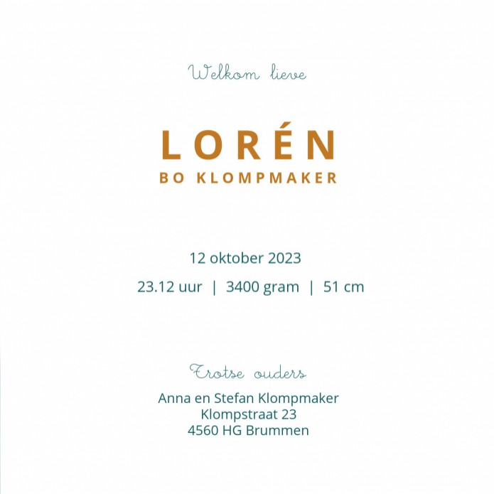 Geboortekaartje retro vosjes met foliedruk is héél stijlvol en chique. Het maakt jouw kaartje extra bijzonder voor jullie kindje. Er zijn verschillende soorten foliedruk om tussen te kiezen. Ga zelf aan de slag met jouw lievelings lettertype en maak het j