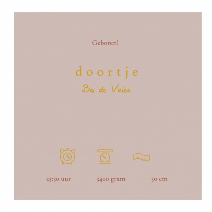 Geboortekaartje woestijn met kamelen en sterren. Geboortekaartje bohemian bergen alsof je op ibiza of in Marokko bent. Prachtige kleuren met speelse sterren en een maan. Palmen maken het een warm geheel. Er zijn 4 soorten foliedruk te selecteren: goudfoli