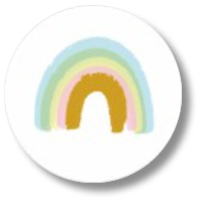 Sluitsticker regenboog