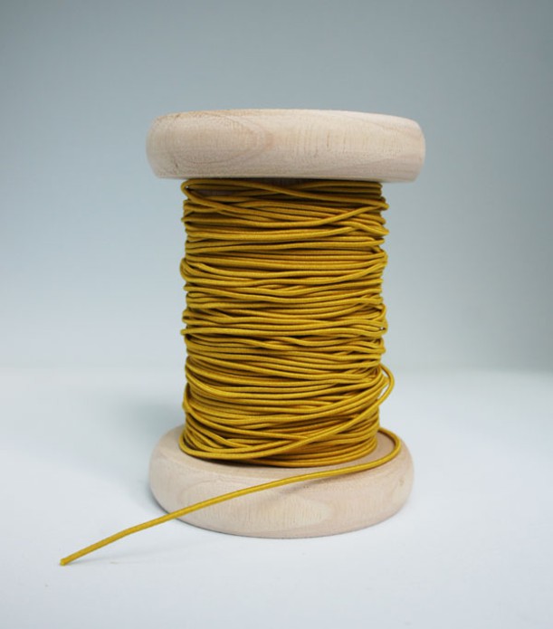 Label koord elastisch 'Oker'