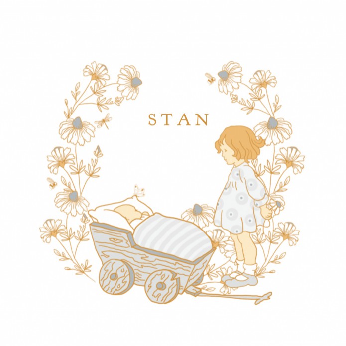 Lief geboortekaartje broertje grote zus