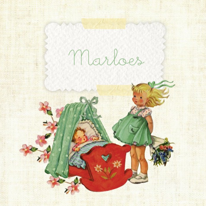 Geboortekaartje vintage