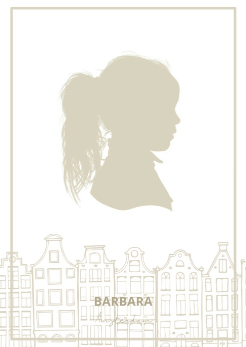 Silhouette op maat gemaakt