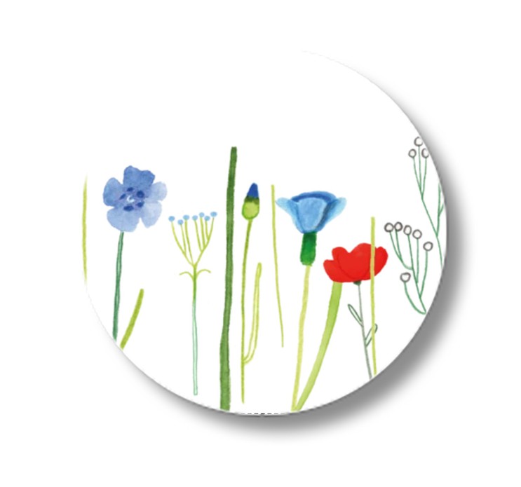Sluitsticker bloem Annebrechtje