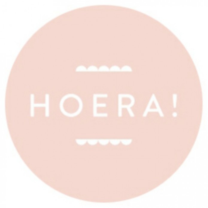 Budget tip: Sluitsticker hoera roze