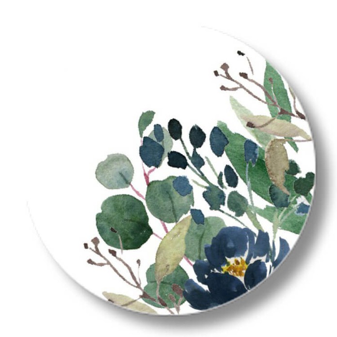 Sluitsticker bladeren en takjes