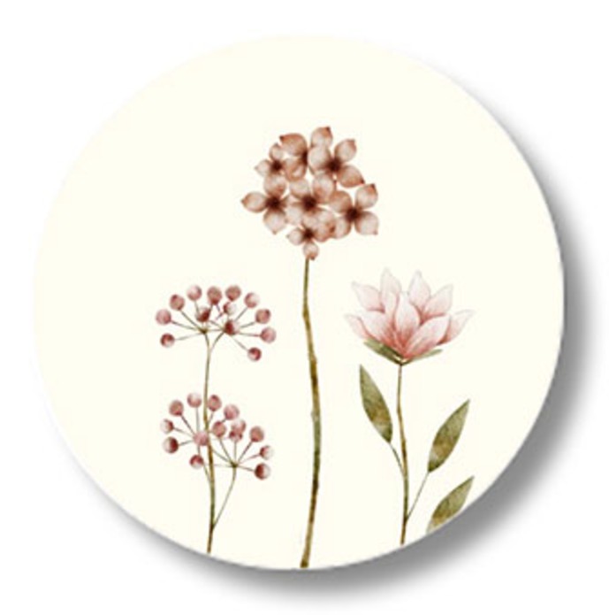 Sluitsticker bloem lente