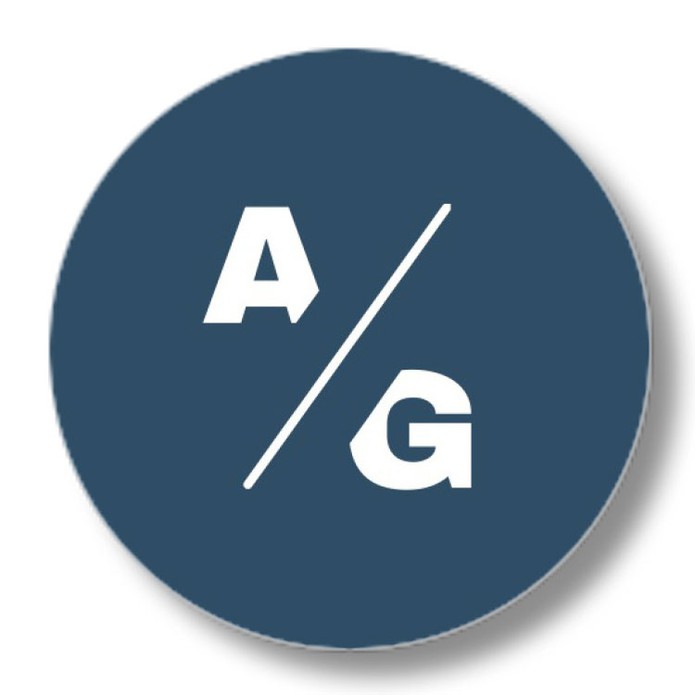 Sluitsticker initialen bruiloft