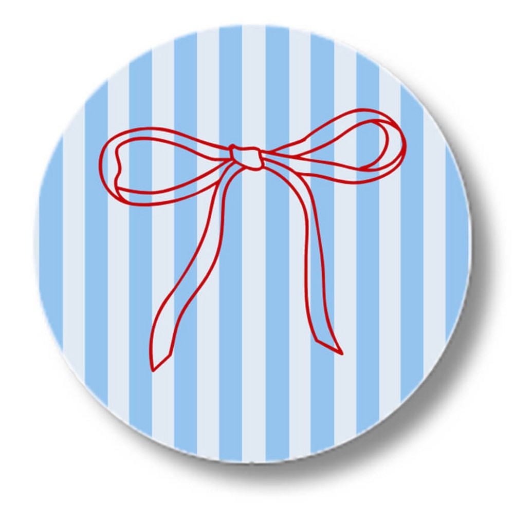 Sluitsticker met strik