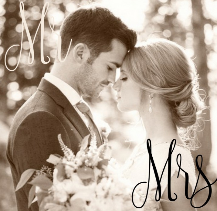 Trouwen bedank kaart rustic chic