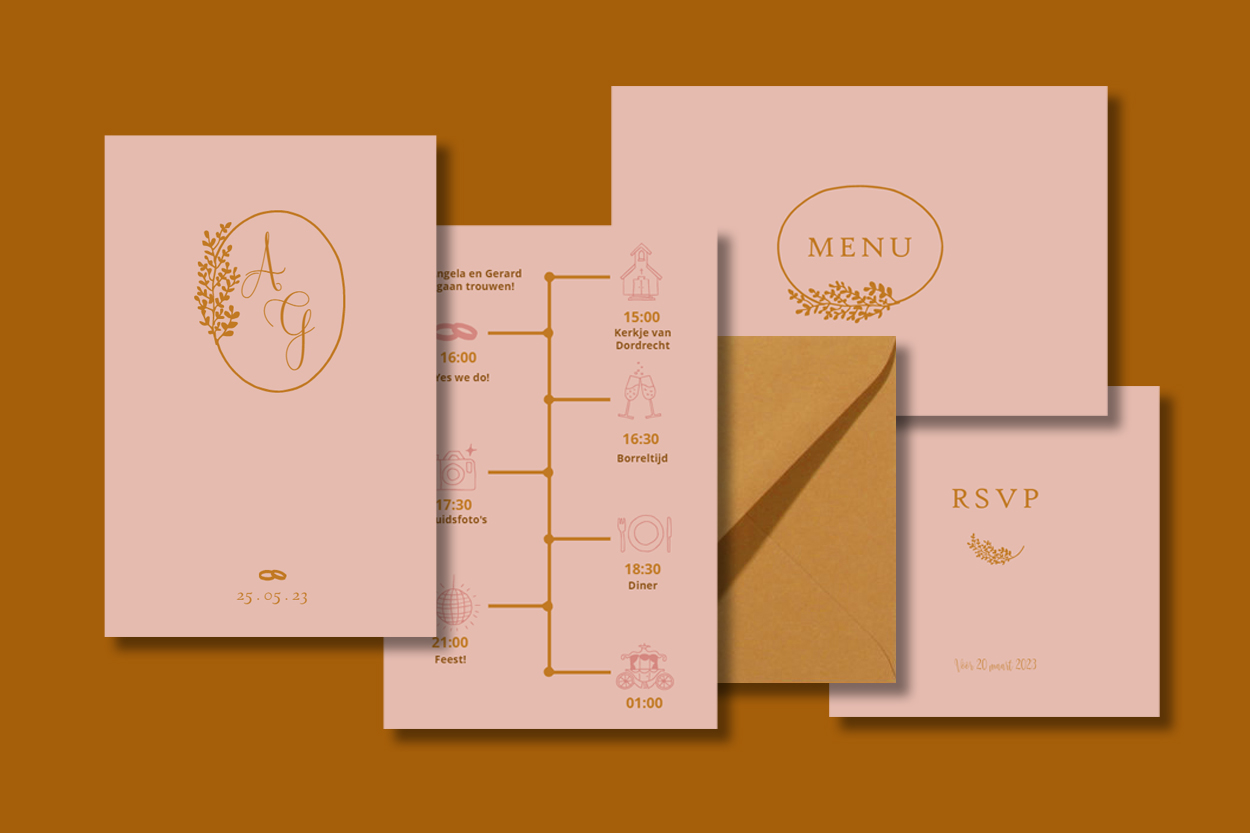 Huisstijl Botanisch Foliedruk